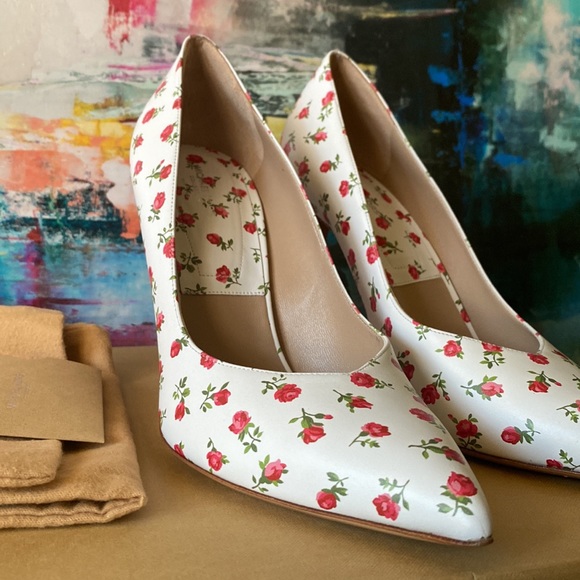 MICHAEL KORS COLLECTION Muse Printed Leather Pump - Picture 6 of 8